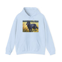 Mudi Unisex 50/50 Hooded Sweatshirt