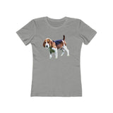 American Foxhound Women's Slim Fit Ringspun Cotton T-Shirt