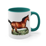 Horse 'Sam' Accent Coffee Mug, 11oz