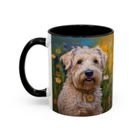 Soft Coated Wheaten Terrier Ceramic Accent Coffee Mug  - 2 Sizes