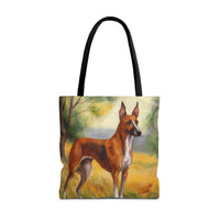 Azawakh  Polyester Tote Bag (AOP)