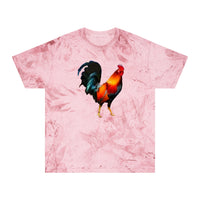 Rooster 'Silas' Unisex Cotton Color Blast T-Shirt