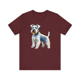 White Schnauzer Unisex Jersey Short Sleeve Tee