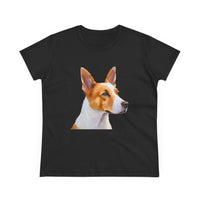 Canaan Dog of Israel Women's Midweight Cotton Tee