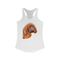 Redbone Coonhound Women's Racerback Tank