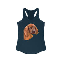 Redbone Coonhound Women's Racerback Tank