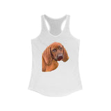 Redbone Coonhound Women's Racerback Tank