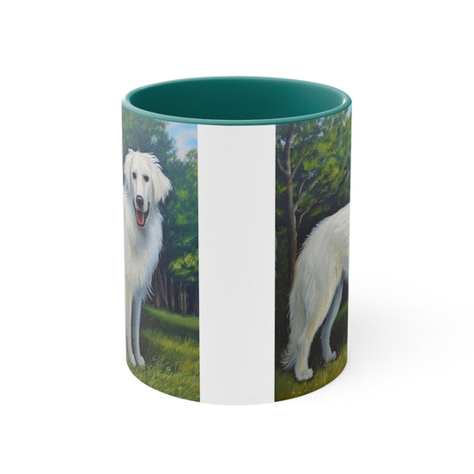 Slovensky Cuvac  11oz Ceramic  Accent Mug