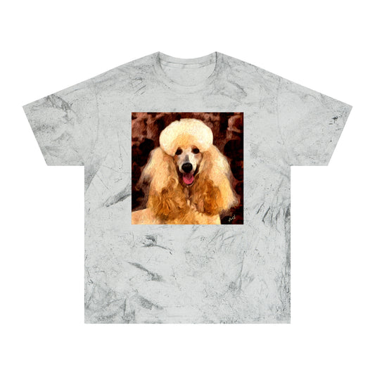 Poodle Cotton Unisex Color Blast T-Shirt