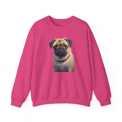 Pug - Unisex 50/50 Crewneck Sweatshirt