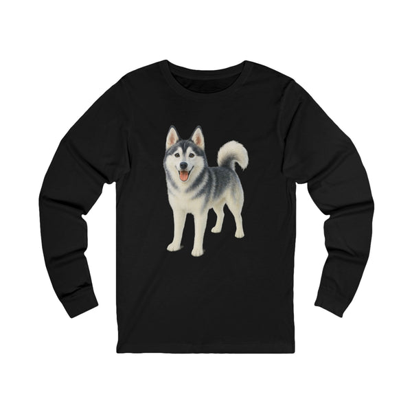 Alaskan Klee Kai - Unisex Jersey Long Sleeve Tee