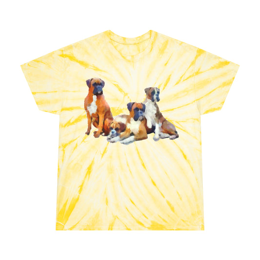 Boxer Quartet Unisex Cotton Tie-Dye Tee, Cyclone