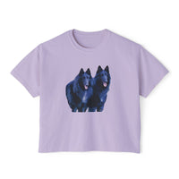 Belgian Shepherd Women's Oversized Boxy Tee