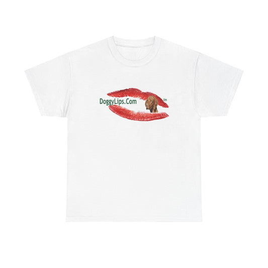 "Doggylips Logo Unisex Heavy Cotton Tee"