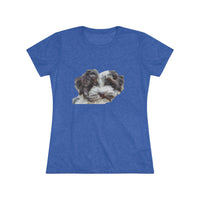 Havanese 'Fideo' Women's Slim Fit Triblend Tee