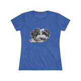 Havanese 'Fideo' Women's Slim Fit Triblend Tee