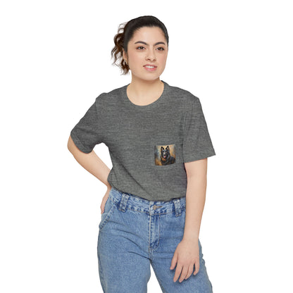Bohemian Shepherd Ringspun Cotton Pocket T-shirt