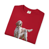 English Setter #4 - Unisex Garment-Dyed T-shirt