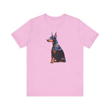 Doberman Pinscher Unisex Jersey Short Sleeve Tee