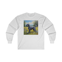 Kerry Blue Terriere Classic Cotton Long Sleeve Tee