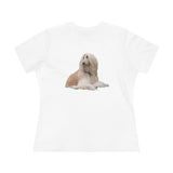 Afghan Hound Women's Relaxed Fit Cotton Tee