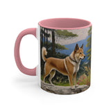 Shikoku - Japanese Hunting Dog 11oz Ceramic Accent Mug