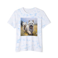 Cairn Terriers - Unisex  Fashion Tie-Dyed T-Shirt