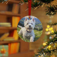 Westie #2 - West Highland Terrier Metal Ornaments