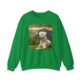 Dogo Argentino 50/50 Crewneck Sweatshirt