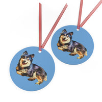 Finnish Lapphund Metal Ornaments