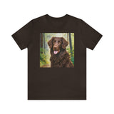 Curly Coated Retriever Jersey Short Sleeve Tee