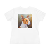 Canaan Dog of Israel Women's Relaxed Cotton Tee