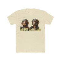 Boykin Spaniels Men's Fitted Cotton Crew Tee