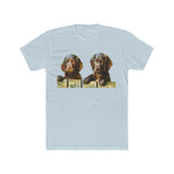 Boykin Spaniels Men's Fitted Cotton Crew Tee