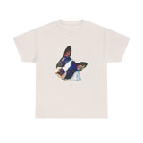 Boston Terrier 'Skipper' Unisex Heavy Cotton Tee