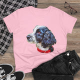 English Cocker Spaniel 'Tango' Women's Midweight Cotton Tee