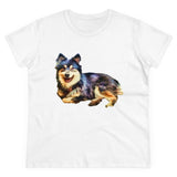 Finnish Lapphund Women's Midweight Cotton Tee