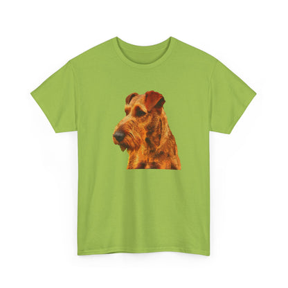 Irish Terrier 'Jocko' Unisex Heavy Cotton Tee