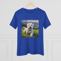 Ethereal Beauty Westie Women's Relaxed Fit Cotton Tee