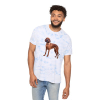 Bloodhound Unisex Fashion Tie-Dyed T-Shirt