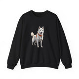 Yakutian Laika - Sled Dog - Unisex 50/50 Crewneck Sweatshirt