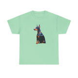 Doberman Pinscher #2 - Unisex Heavy Cotton Tee