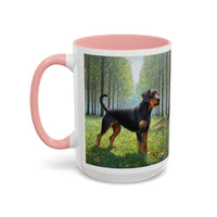 Jagdterrier Ceramic Accent Coffee Mug - 2 Sizes