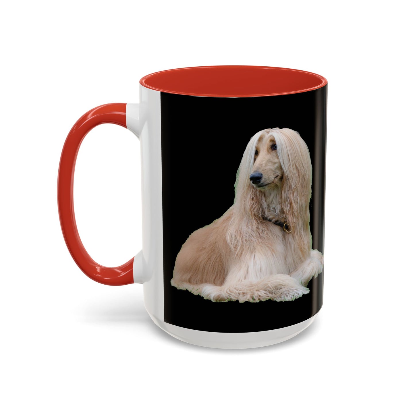 Afghan Hound Accent Coffee Mug - Elegance in Every Sip