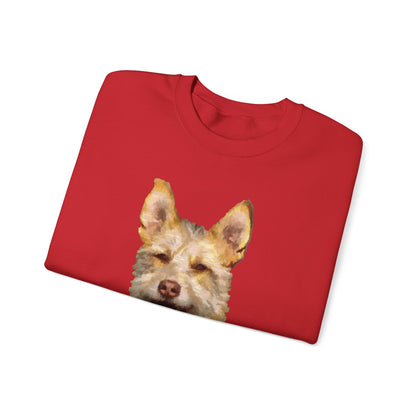 Portuguese Podengo Unisex 50/50 Crewneck Sweatshirt DoggyLips™