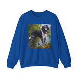 Large Munsterlander  - Unisex 50/50  Crewneck Sweatshirt