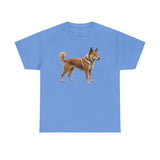 Shikoku - Japanese Hunting Dog Unisex Heavy Cotton Tee