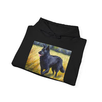 Mudi Unisex 50/50 Hooded Sweatshirt