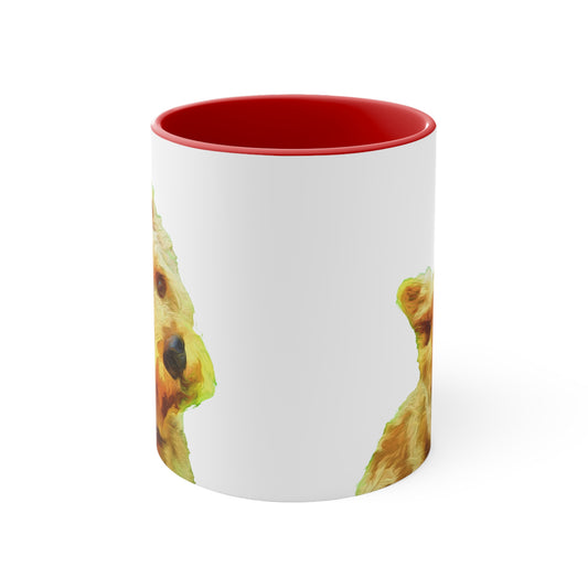 Norwich Terrier Accent Coffee Mug, 11oz