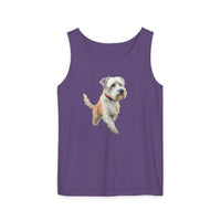 Dandie Terrier  -  Unisex Garment-Dyed Tank Top